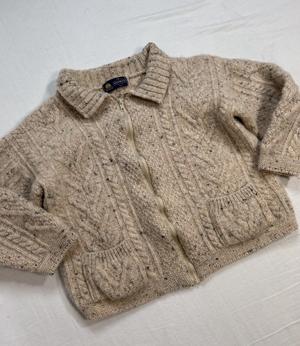 Giacca maglione lana aran - giacca,